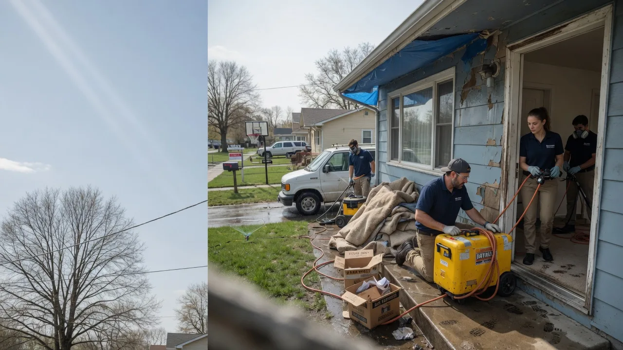 Basement Flood Cleanup in Sorento, IL near me